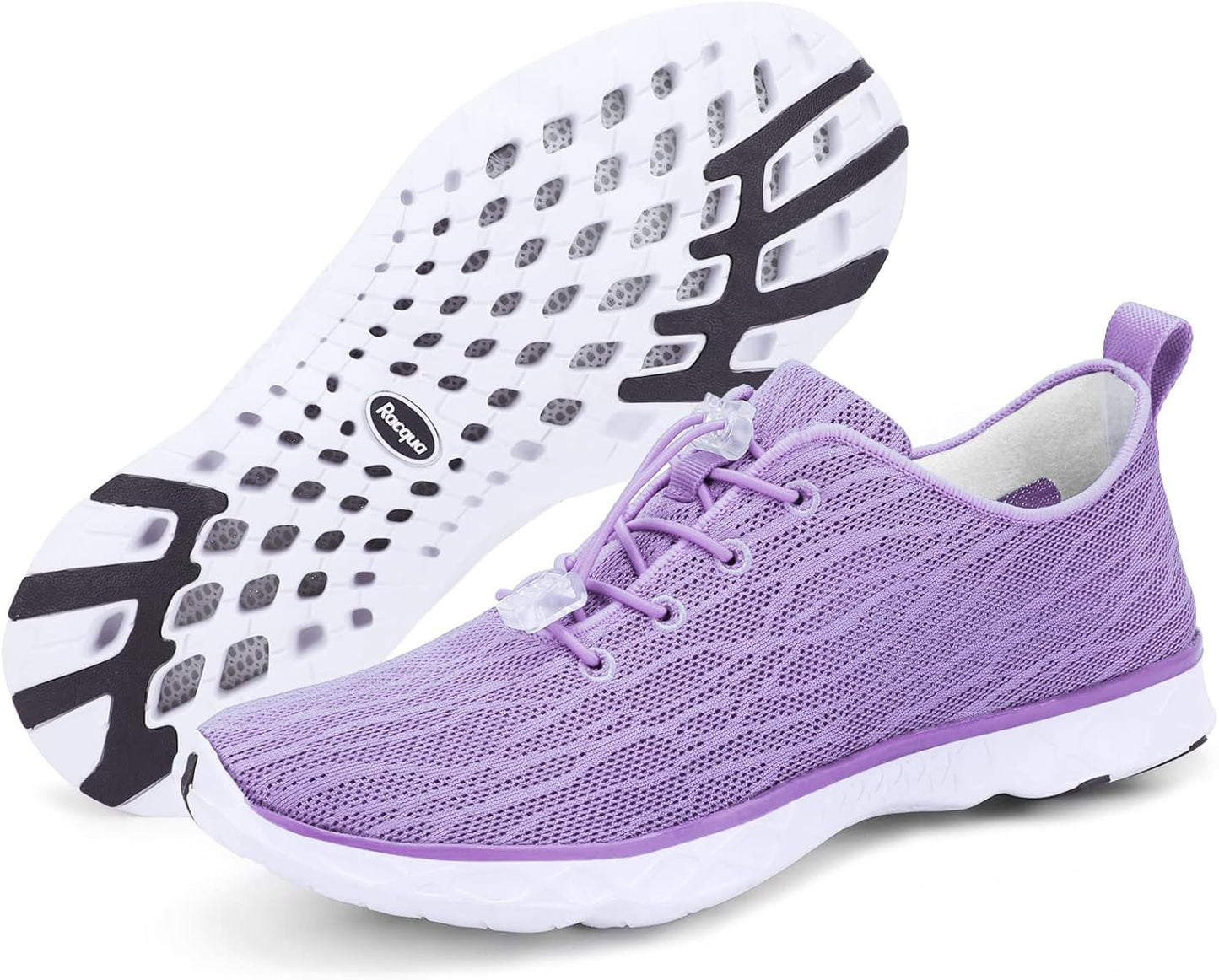Racqua Women Men Breathable Mesh Water Shoes