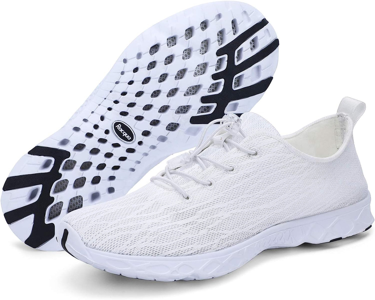 Racqua Women Men Breathable Mesh Water Shoes