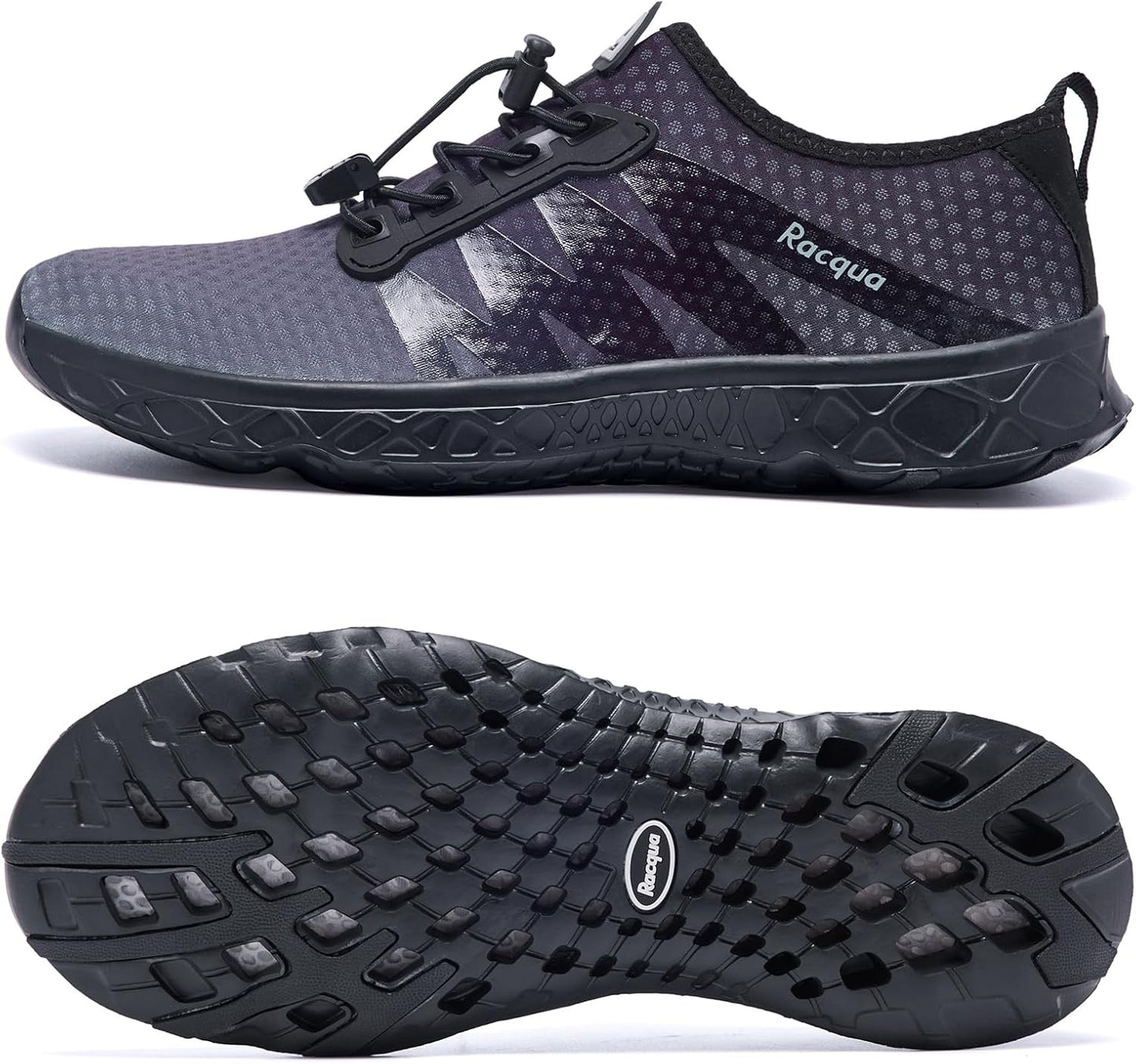 Racqua Women Men Breathable Mesh Water Shoes