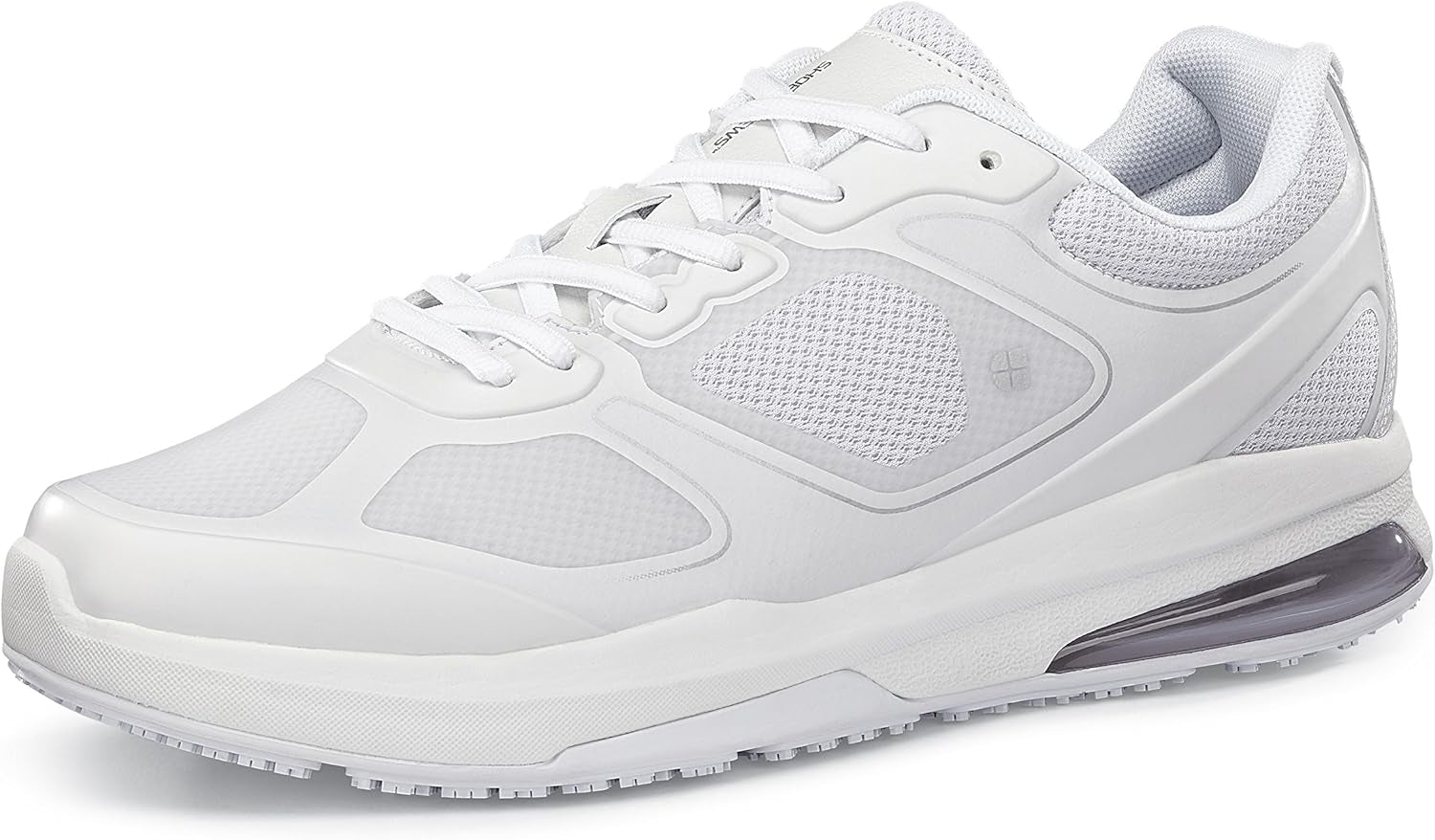 Shoes for Crews Men'S Slip-Resistant Work Sneakers - Comfortable, Non-Slip Shoes for Men in Food Service, Healthcare, Retail, Maintenance - Evolution II